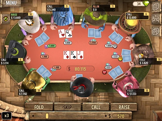 Poker chip values by color
